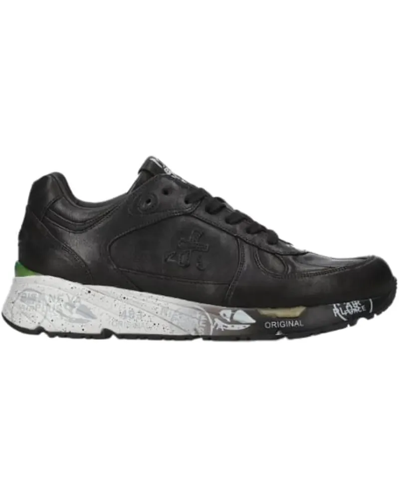 Premiata Low-Top Sneaker Sneakers Black schwarz Schwarz