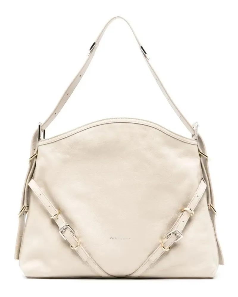 Givenchy Hobo Bags Calf Leather Shoulder Bag beige Beige