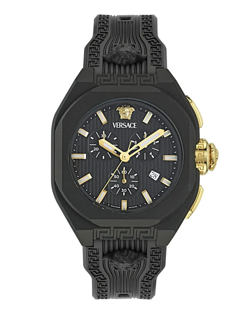 Versace Uhren Quarz Chronograph Uhr V-Legend Chrono black Schwarz