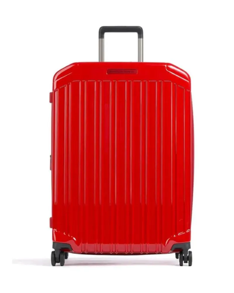 Piquadro Koffer Medium 4-Wheel Trolley rot Rot