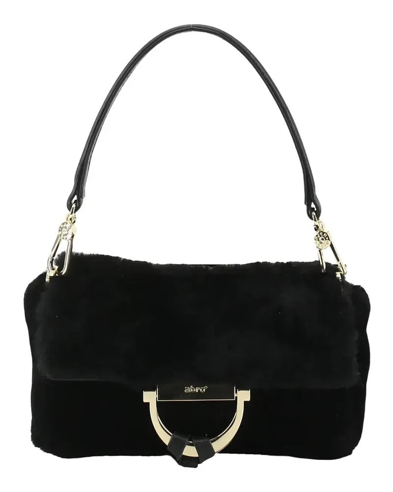 Abro Hobo Bags Schultertasche TEMI schwarz Schwarz
