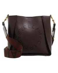 Stella McCartney Crossbody Bags Logo Shoulder Bag Braun