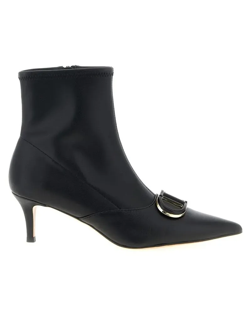 Twin-Set Stiefel Oval T' Ankle Boots schwarz Schwarz