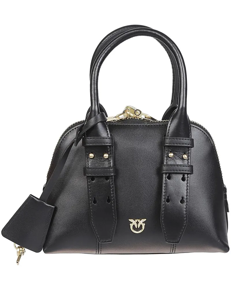 Pinko Crossbody Bags Bowling Zip Mini Bag Black schwarz Schwarz