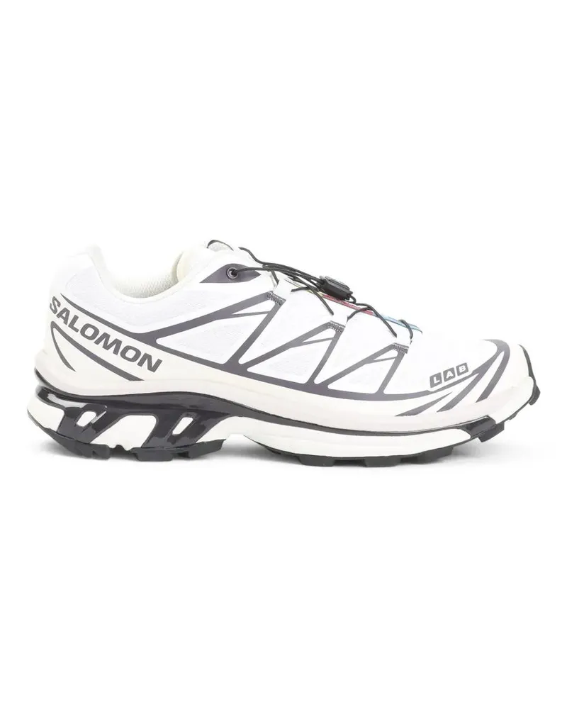 Salomon Low-Top Sneaker Versatile White Sneakers With Geometric Design And weiß Weiß