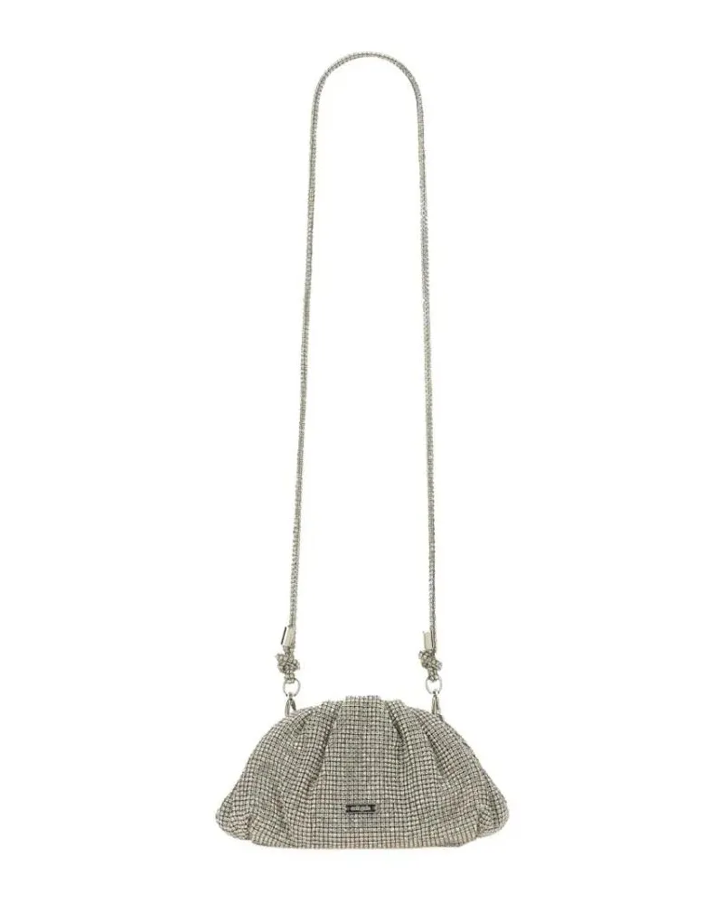 Cult Gaia Hobo Bags "Jaala" Nano Shoulder Bag silberfarben 