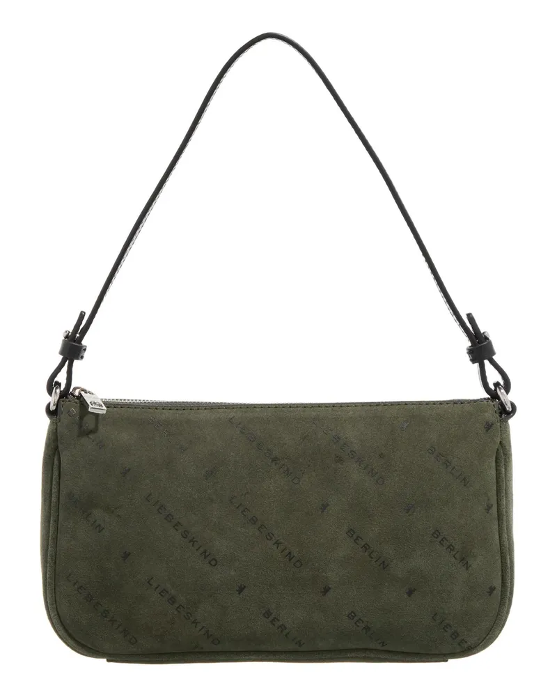 Liebeskind Crossbody Bags Monogram Diagonal Hydro Suede Crossbody Bag S grün Grün
