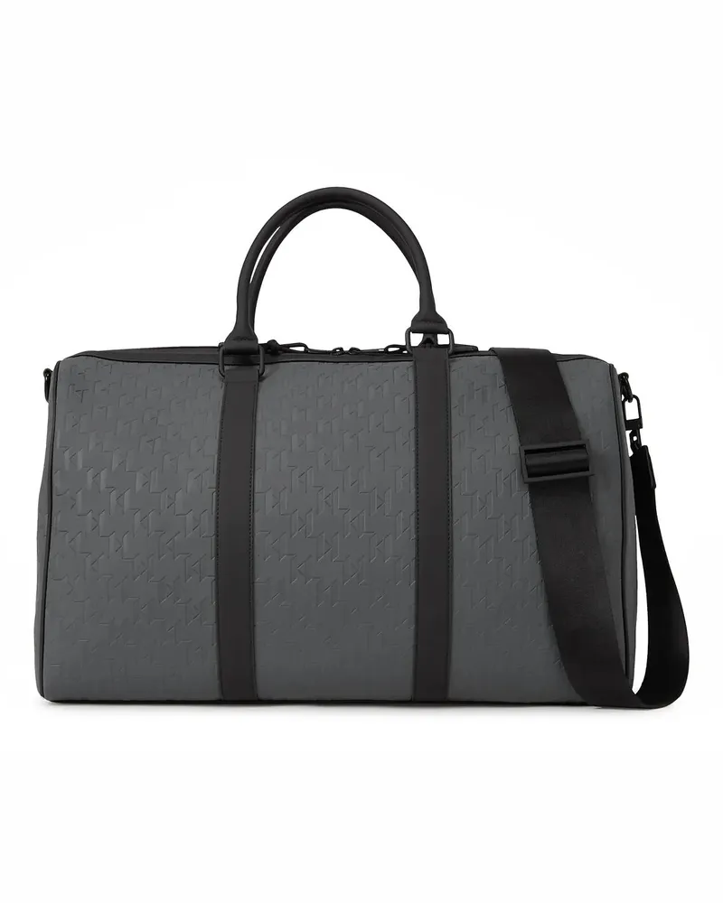 Karl Lagerfeld Shopper K/Monogram wetterfeste Weekender-Tasche grau Grau