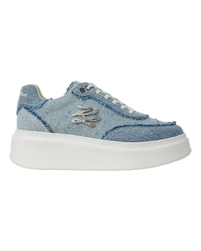 Karl Lagerfeld Low-Top Sneaker ANAKAPRI DENIM-SNEAKERS blau Blau
