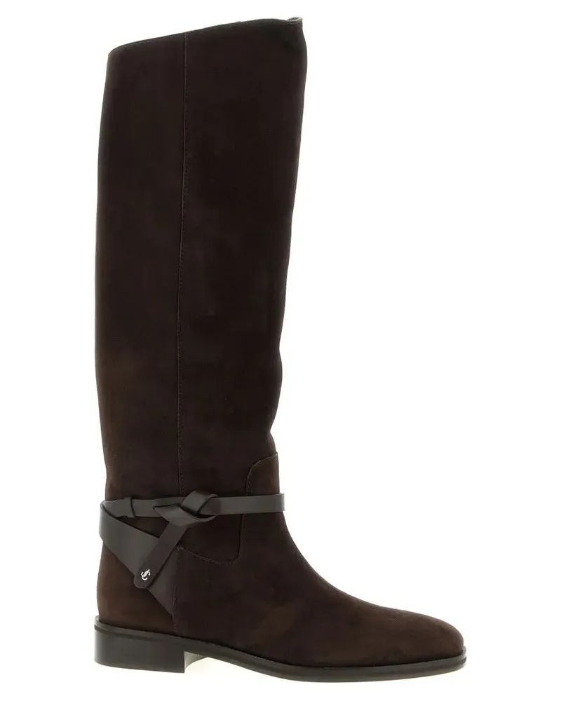 Jimmy Choo Stiefel Lawton' Boots braun Braun