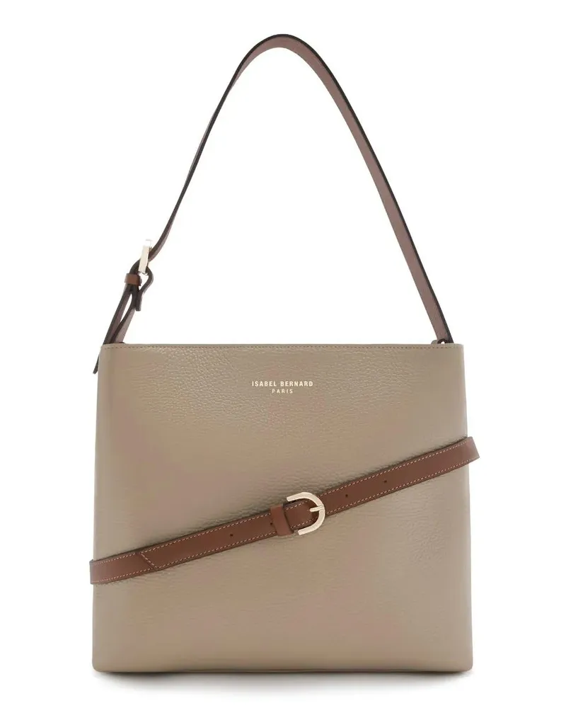 Isabel Bernard Crossbody Bags  Honoré damen Schultertasche Taupe I Taupe