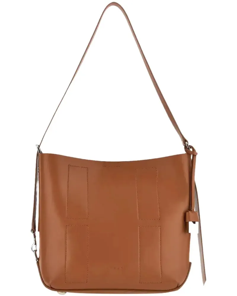 Hogan Shopper Bags Cuoio Scuro braun Braun