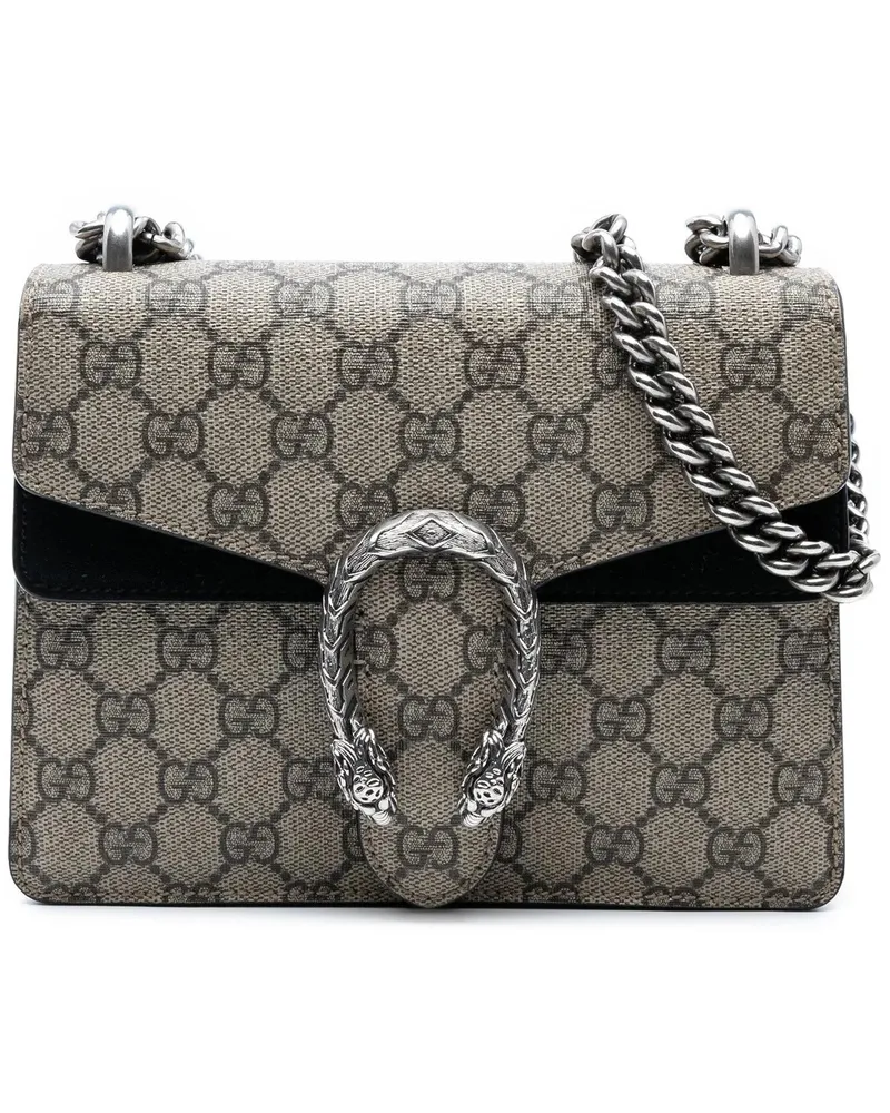 Gucci Hobo Bags Small GG Supreme Dionysus Crossbody braun Braun