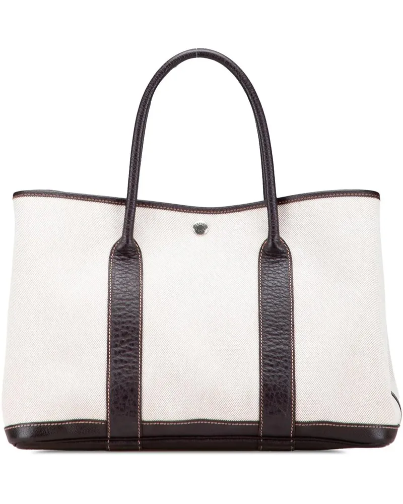 Hermès Shopper Toile and Negonda Garden Party 36 braun Braun
