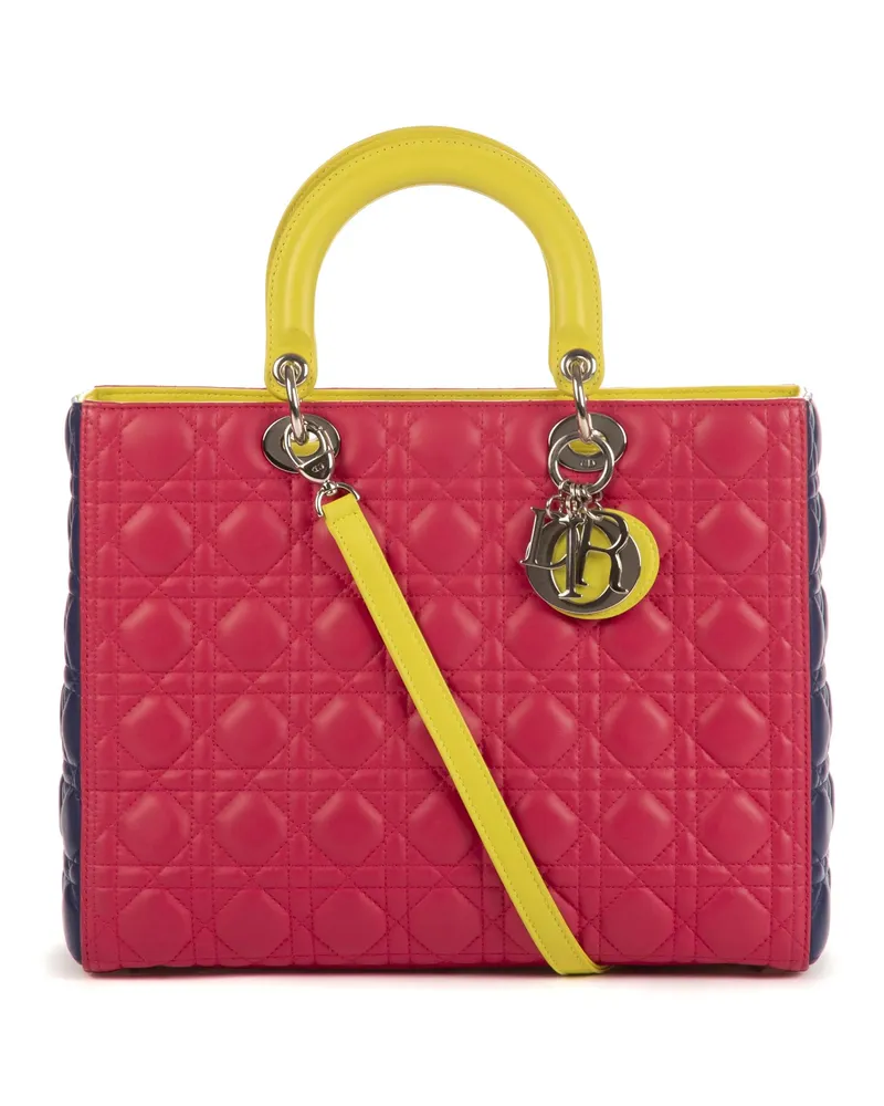 Dior Crossbody Bags Lady Large pink Rosa