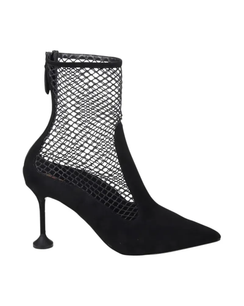 Aquazzura Stiefel Dawn Mesh Bootie 85 schwarz Schwarz