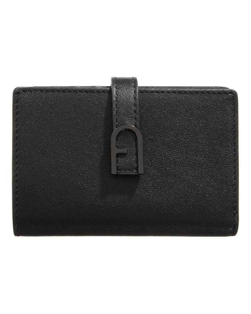 Furla Portemonnaie  Flow S Compact Wallet schwarz Schwarz