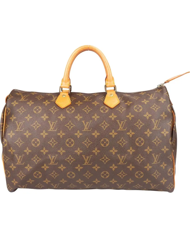 Louis Vuitton Crossbody Bags  Canvas Monogram Speedy 40 Handbag braun Braun