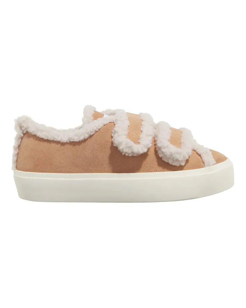 INUIKII Winterboots Shearling Low Velcro beige Beige