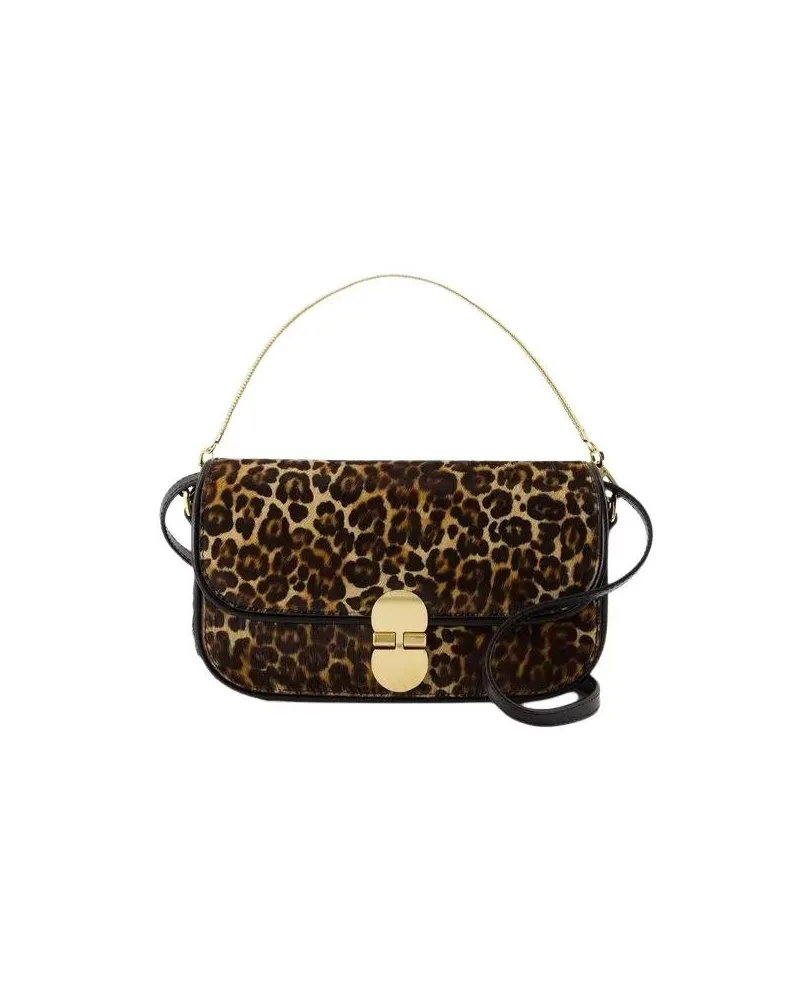 A.P.C. Clutches Grace Chaine Clutch - Leather - Printed braun Braun
