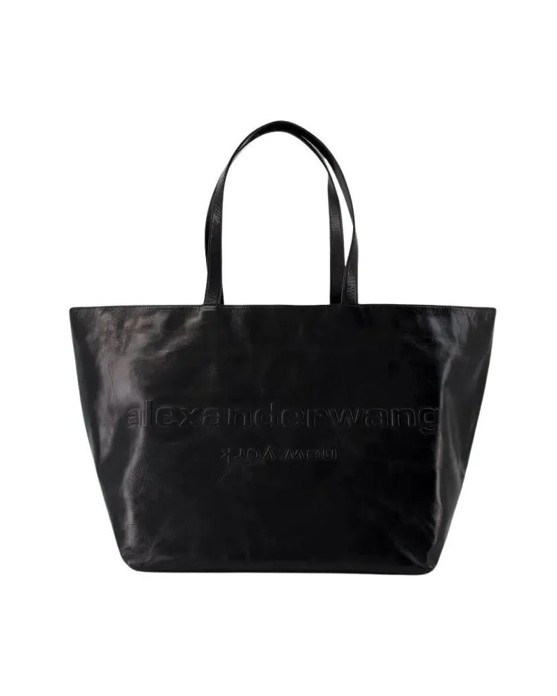 Alexander Wang Shopper & Totes Punch Shopper Bag - Leather - Black schwarz Schwarz