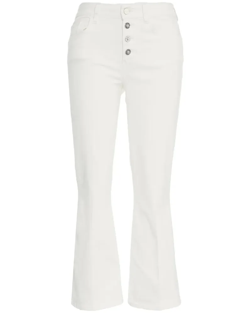 Liu Jo Stiefel Bootcut bottom up jeans weiß Weiß