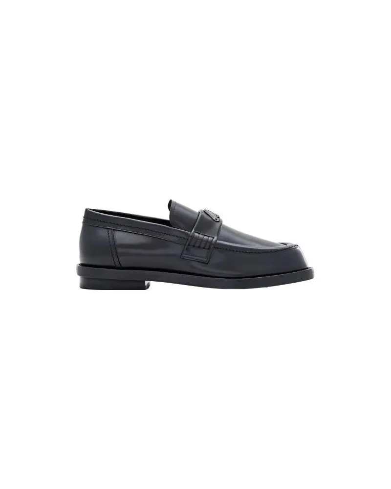 Alexander McQueen Loafer Leather Loafers schwarz Schwarz