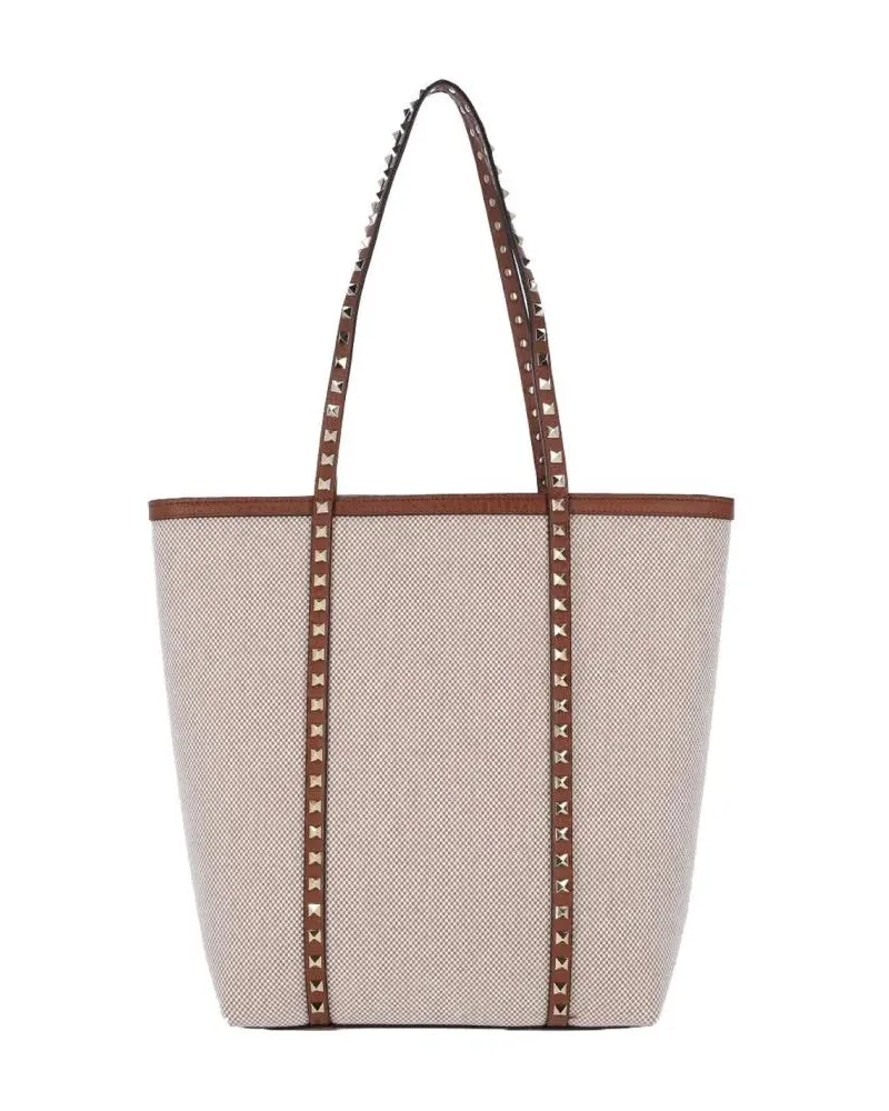 Valentino Garavani Shopper & Totes "Rockstud" Tote Bag – Beige beige Beige
