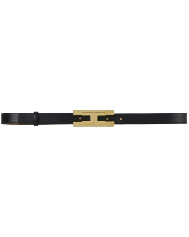 Elisabetta Franchi Gürtel Belts Black schwarz Schwarz