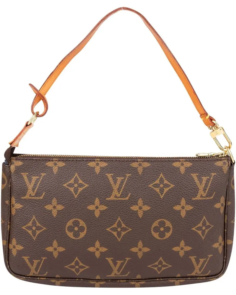 Louis Vuitton Crossbody Bags  Canvas Monogram Pochette Accessoire braun Braun