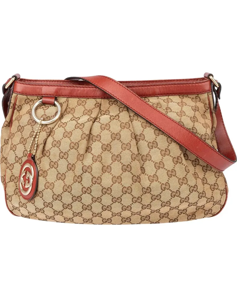 Gucci Crossbody Bags  GG Monogram Sukey Crossbody Bag braun Braun
