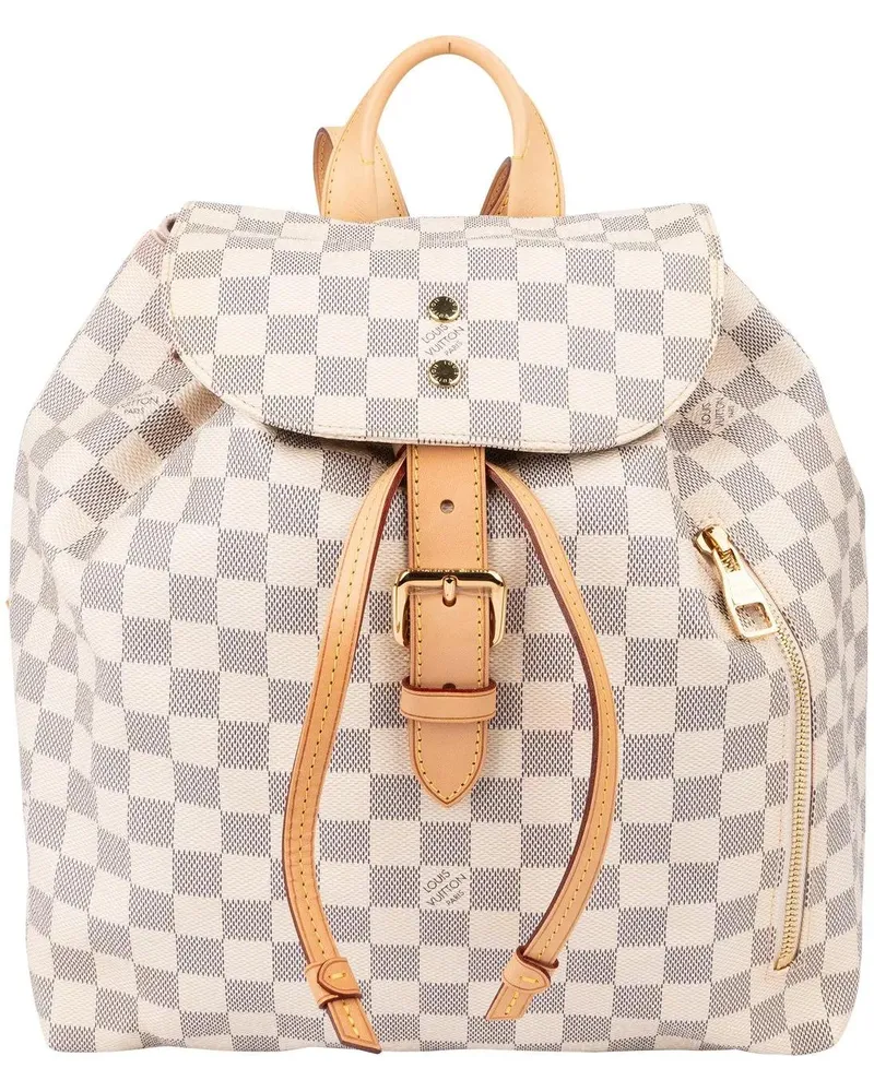 Louis Vuitton Crossbody Bags  Damier Azur Monogram Sperone Backpac weiß Weiß