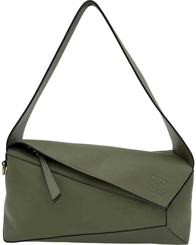 Loewe Crossbody Bags  Hobo Puzzle - Khaki grün Grün