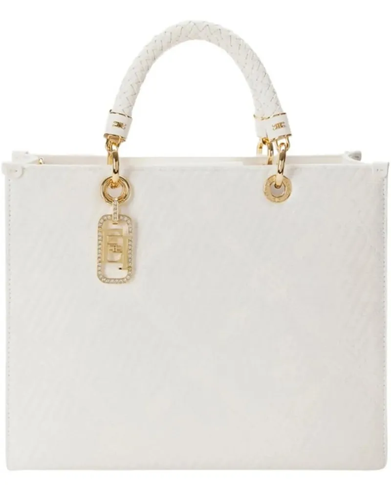 Elisabetta Franchi Crossbody Bags Bags Ivory weiß Weiß