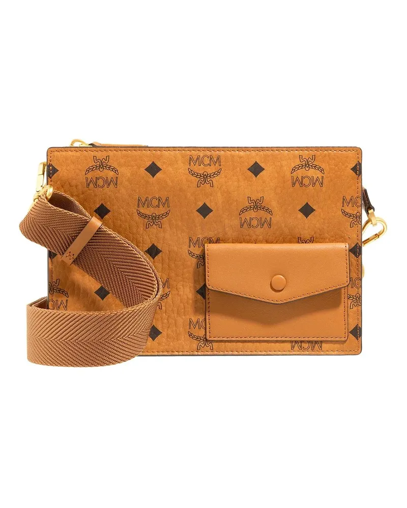 MCM Crossbody Bags Aren Crossbody Small cognacbraun Cognacbraun
