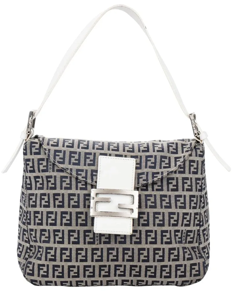 Fendi Crossbody Bags  FF Mongram Baguette Handbag bunt Bunt