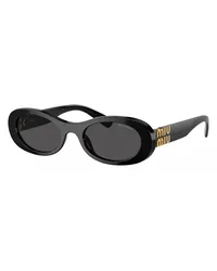 Miu Miu Sonnenbrille 0MU 06ZS Schwarz