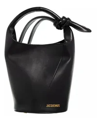 Jacquemus Beuteltasche Le Petit Tourni Schwarz