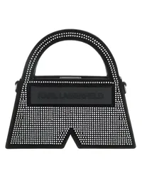 Karl Lagerfeld Satchel Bag Icon K Sp Sm Tophandle Crystal Schwarz