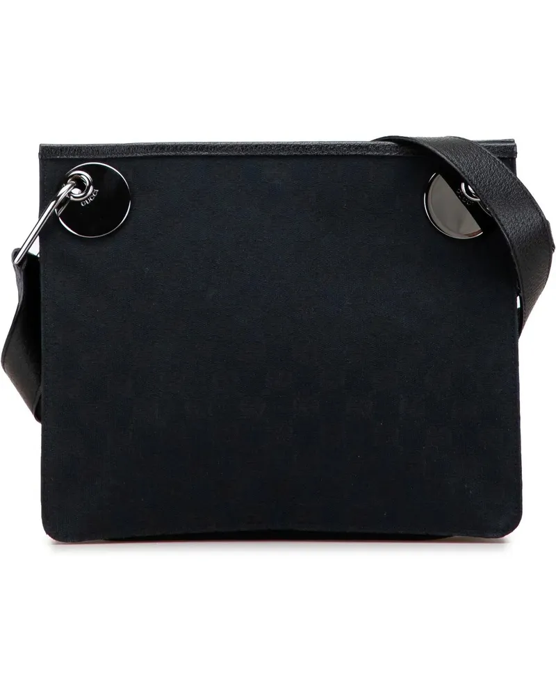 Gucci Hobo Bags GG Canvas Eclipse Crossbody blau Blau