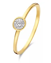 Isabel Bernard Ring  Baguette damen Ring 585 Gold IB3300 Gold