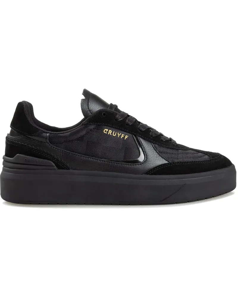 Cruyff Classics Low-Top Sneaker Aztec Black Gold schwarz Schwarz