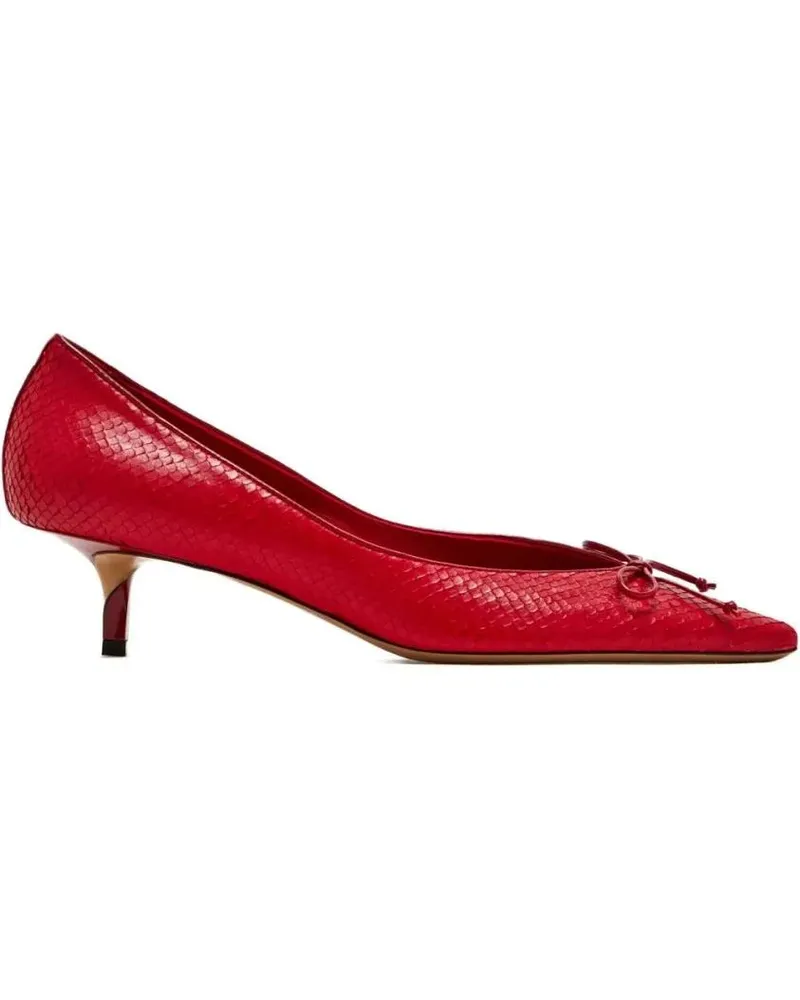 Jacquemus Hohe Schuhe Red Mid-Heel Shoes rot Rot