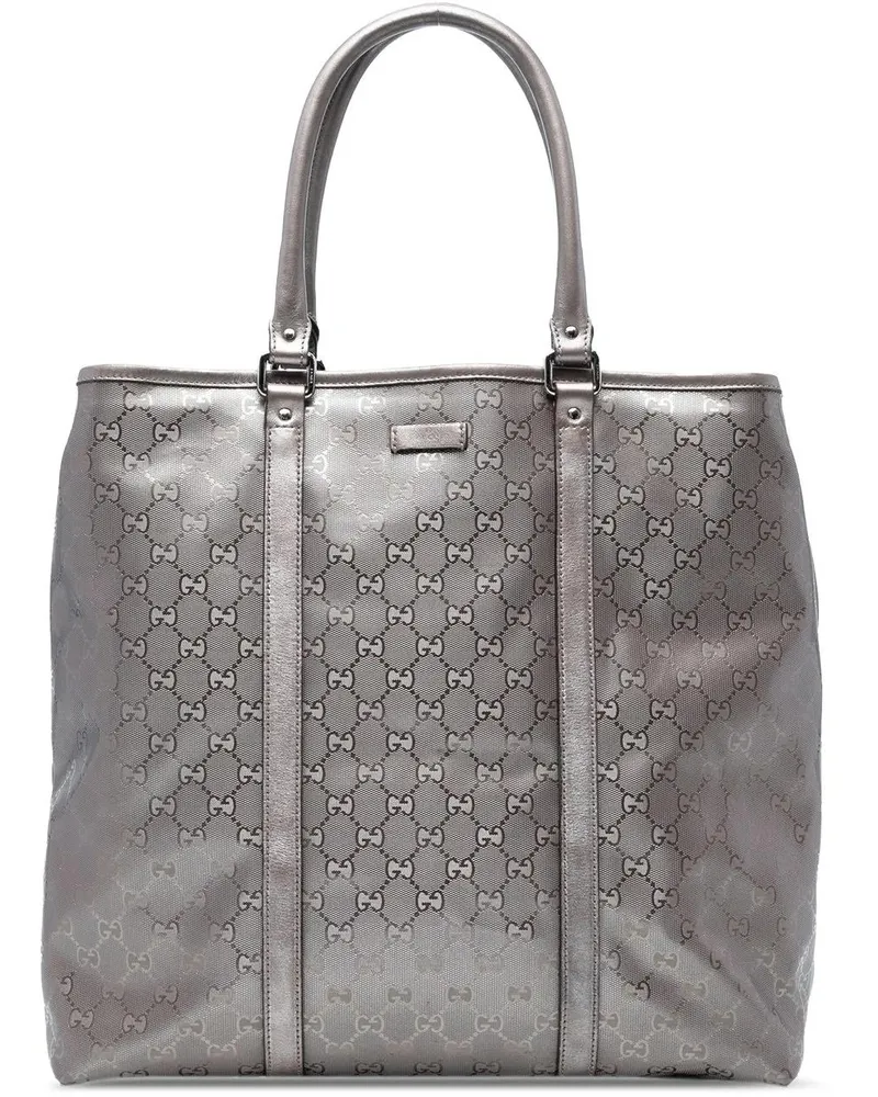Gucci Shopper GG Imprime Joy Vertical Tote grau Grau