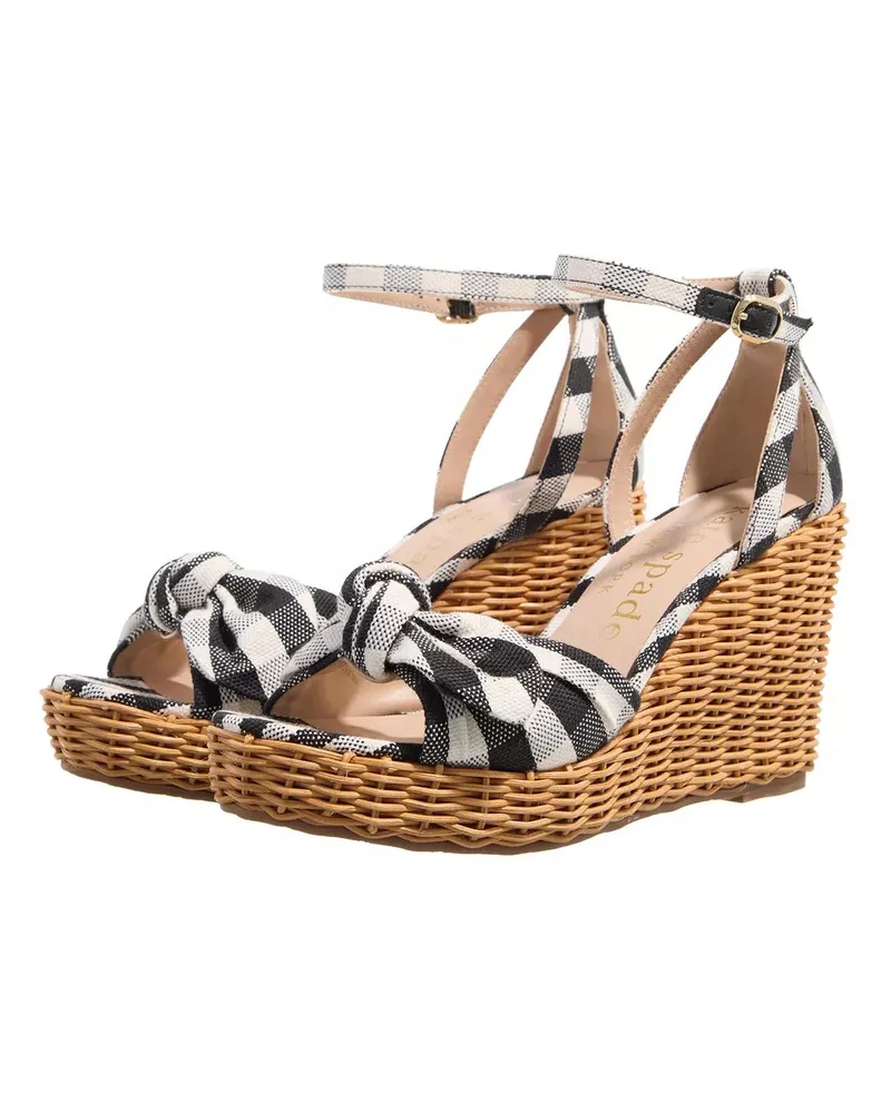 Kate Spade Sandalen Tianna Wicker schwarz Schwarz