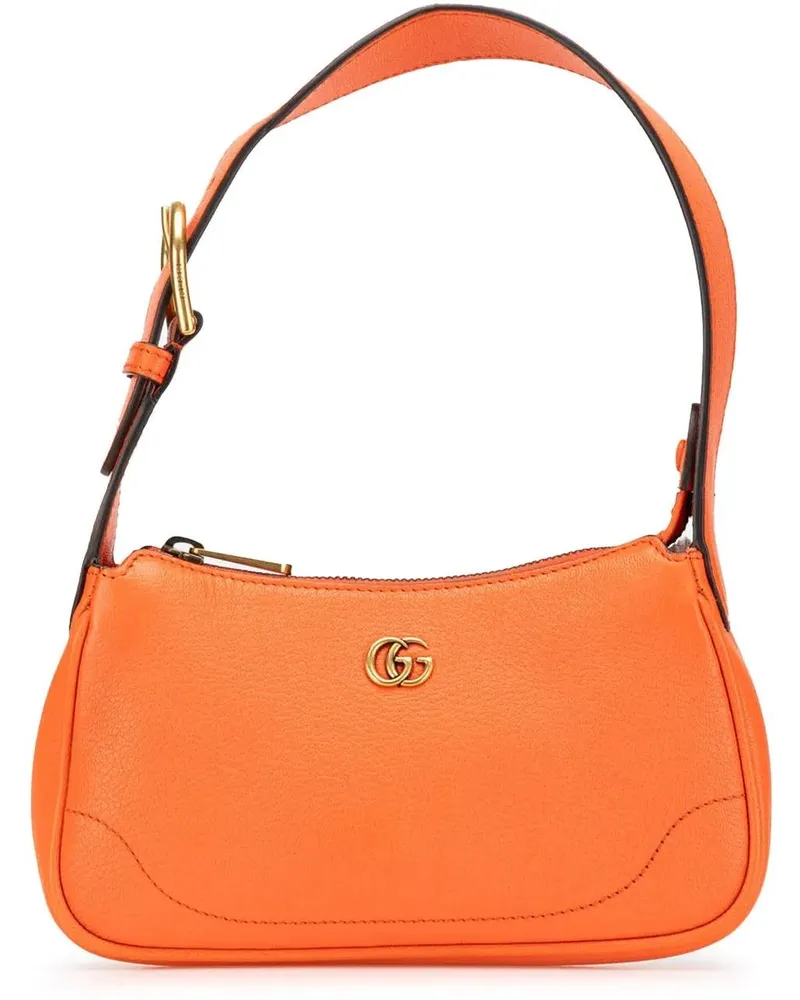 Gucci Hobo Bags 2016-2024 Mini Leather Aphrodite Shoulder Bag orange Orange