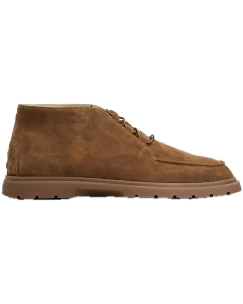TOD'S Stiefel Desert Boots in Suede braun Braun