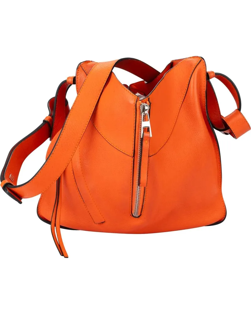 Loewe Crossbody Bags  Orange Leather Hammock Crossbody Bag bunt Bunt