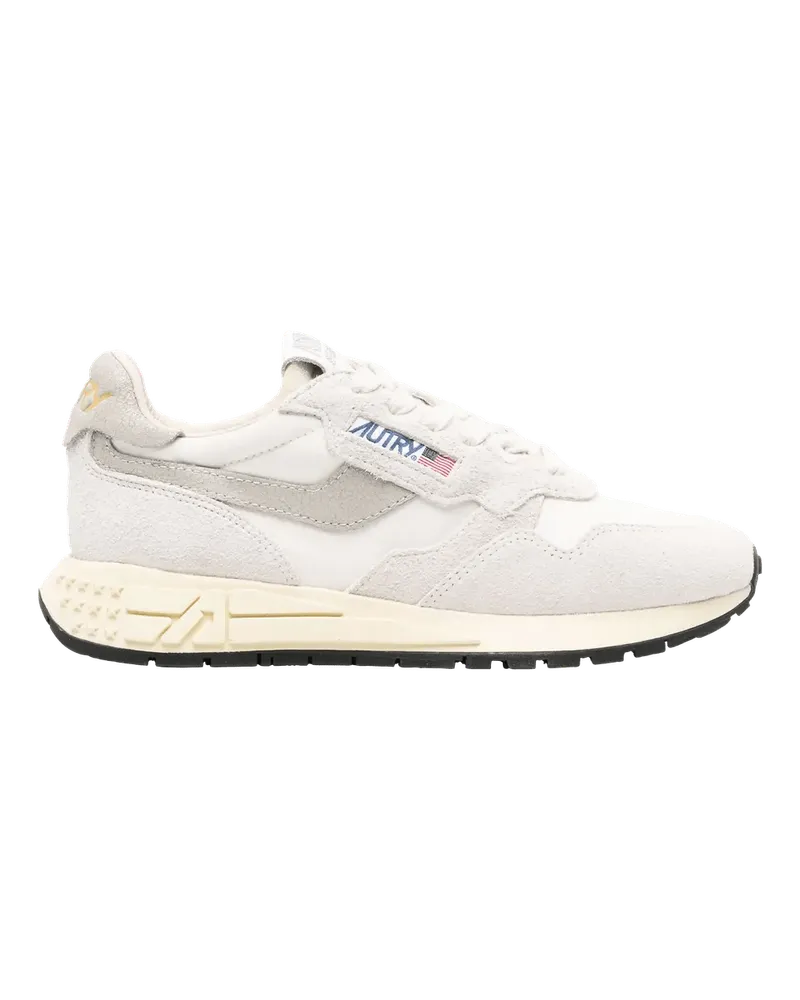 AUTRY Low-Top Sneaker Reelwind Sneaker mit Einsätzen weiß Weiß