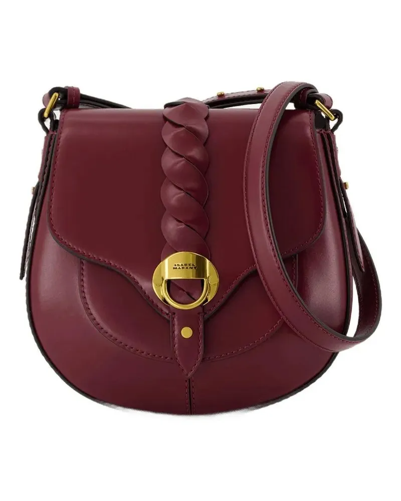 Isabel Marant Hobo Bags Altay Small Gd Crossbody - Leather - Burgundy braun Braun